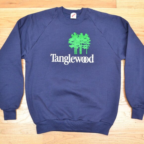 Vintage Tanglewood Music Sweatshirt Mens L 42-44 50/50 Blend Jerzees Made in USA - Picture 1 of 7